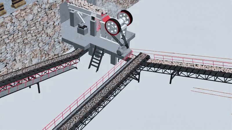 Mining Conveyor System Operation